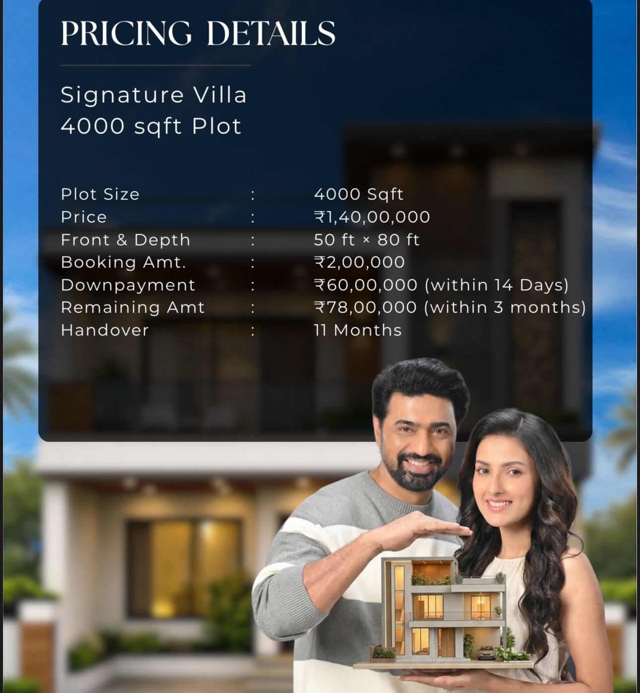 4000 Sqft Plot